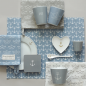 Preview: MUG PAPERBOAT BLUE